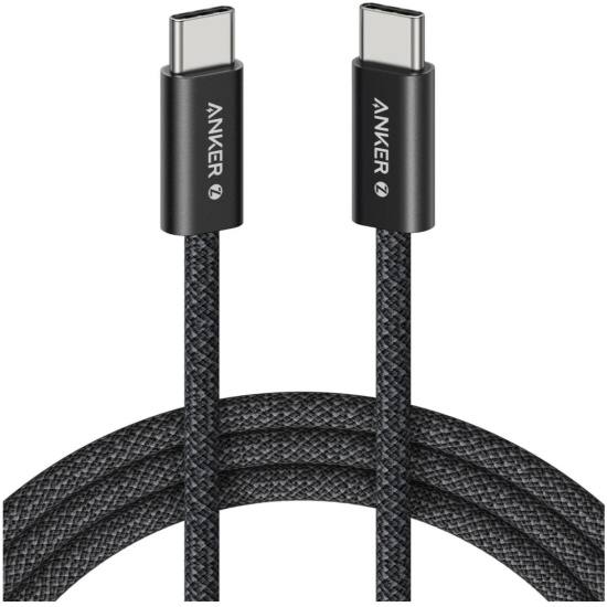 Кабель USB-C ANKER ZOLO 240W 1.5 метра черный А8060